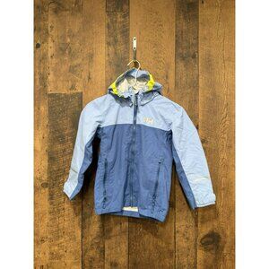 Helly Hansen Boys Rain Jacket Blue Size 7